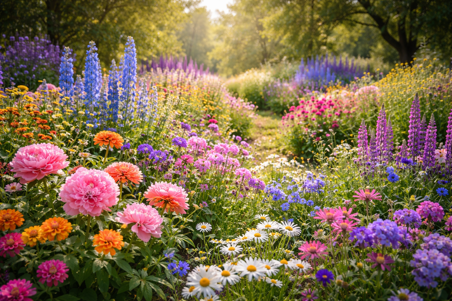 Jardin fleuri