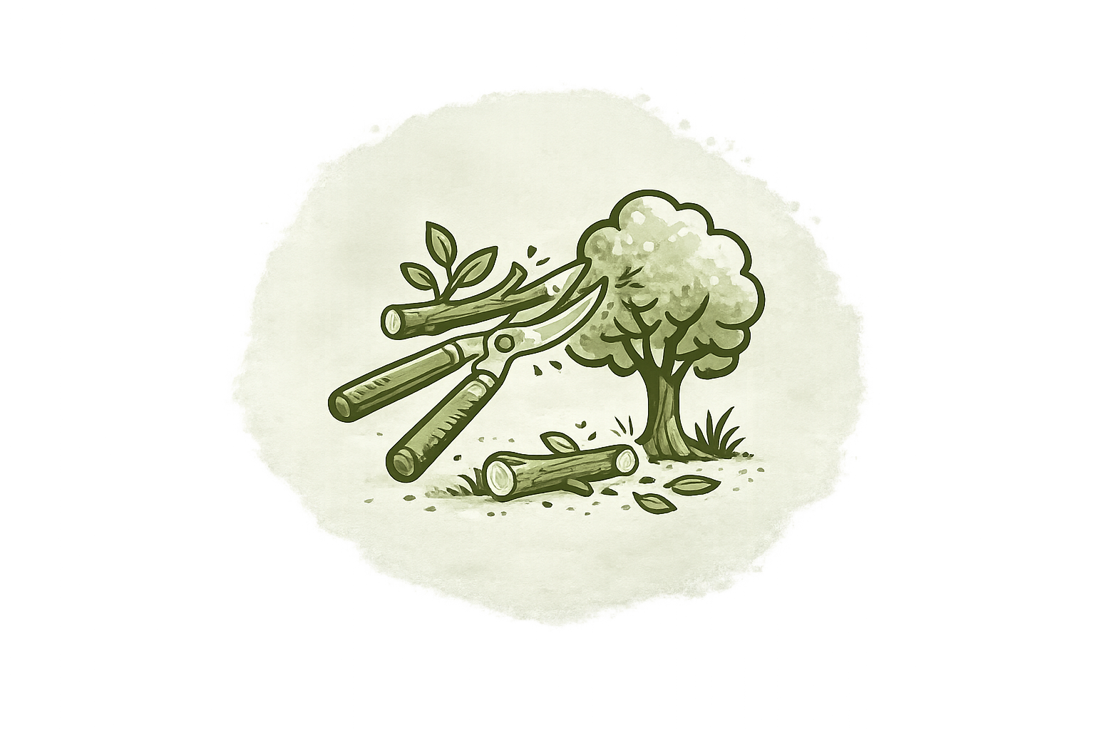 Illustration élagage